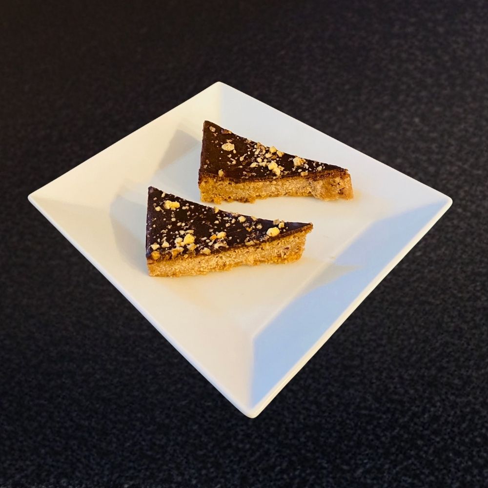 Étcsokis diószelet (cukormentes, gluténmentes)